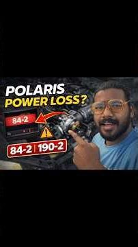 Polaris Error Codes 84-2 & 190-2 Explained | How to Read Diagnostic Codes | Power Loss Fix #Polaris