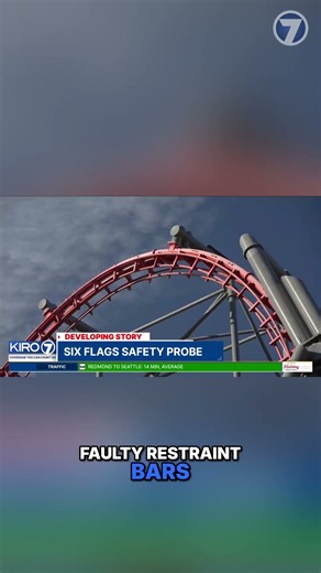 Six Flags Faces Deadly Safety Questions After Coaster Death #shorts