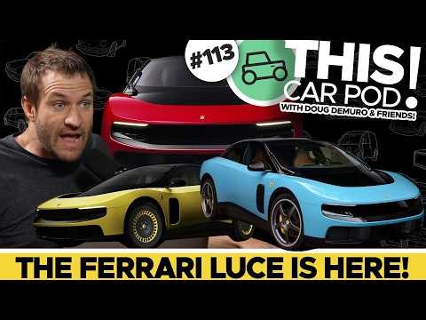 The Ferrari Luce Revealed! THIS CAR POD! EP113