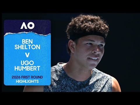 Ben Shelton v Ugo Humbert Highlights | Australian Open 2026 First Round