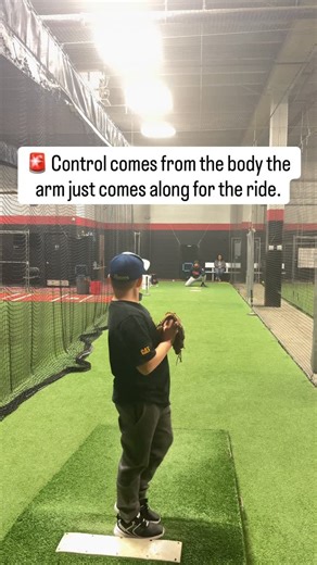 Aaron Eden | Baseball Coach on Instagram: "Most young pitchers who are out of the zone don’t have an arm problem they have a sequence problem. We don’t overcomplicate it. 👉 Land, then throw 👉 Get the trunk over the front leg 👉 Create tension in the back hip 👉 Let the arm be along for the ride 👉 Separate up and pull down 🚫 Not swinging the glove side open 🚫 Not turning it into a rotational throw When the body is on time, the ball starts finding the zone. Simple cues. Real control. 1% bette