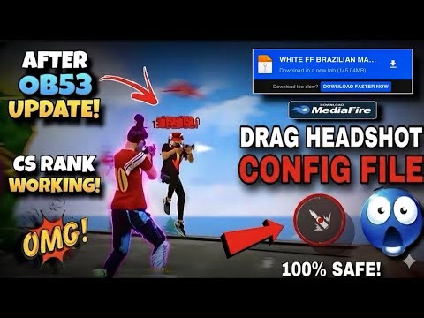 Auto headshot config file⚡️🚀 freefire aimbot+Aimlock🎯 | Headshot config file free fire max⚡️♻️