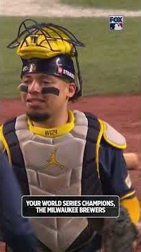 LOOK WHAT IT MEANS TO THE BREWERS #WorldSeries #MLB #baseball #milwaukee