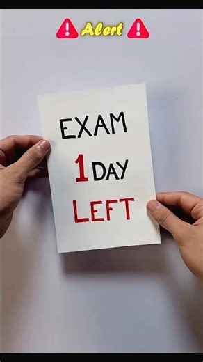 How to study one day before exam 🔥 Last min tips #study #studytips #studymotivation