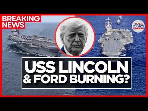 ARMADA UNDER FIRE? USS Lincoln Attacked and Ford Faces Fire, Claims IRGC | US-Iran War