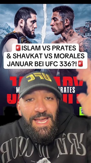 UFC 336: Islam Makhachev vs Prates & Shavkat vs Morales möglich?