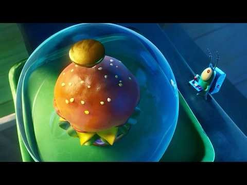 Plankton Gets Sliced and Deep Fried | The SpongeBob Squarepants Movie: Sponge On The Run