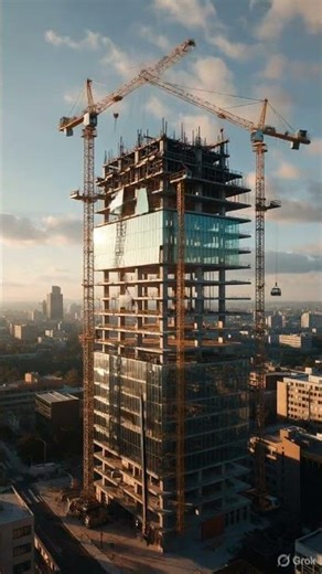 #From Foundation to Skyscraper | High-Rise Building Construction Process