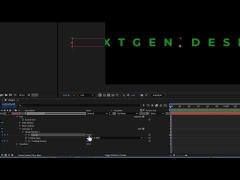 Modern Text Animation in After Effects