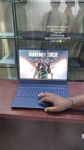 EazyDevice_NG 💻 on Instagram: "Alienware 16 Aurora Gaming Laptop (Brand New no Box ) Spec 1 : 2025 Alienware 16 Aurora Gaming Laptop 16" QHD+ 120Hz Intel core ultra 9 - 275HX @2.70Ghz 32GB DDR5, 1TB SSD GeForce RTX 5060 8GB Backlit Keyboard Wi-Fi 7 Win 11 Home Price: 2,900,000✅✳️ Bonus: Free laptop Bag - Microsoft office Package installed ( Google Chrome, Excel Word, PowerPoint ) Nationwide delivery 🚚 Address: No 5 pepple street, binite plaza ikeja computer village 🛒Order Yours Today!!! Own i