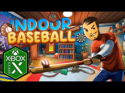 Indoor Baseball Xbox Series X Gameplay Review [Optimized]