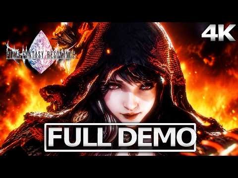 FINAL FANTASY RESONANCE DEMO Full Gameplay Walkthrough / No Commentary【FULL GAME】4K 60FPS Ultra HD