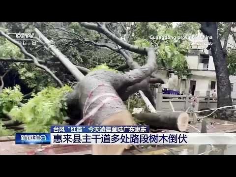 Southern China faces flood risk as Typhoon Noul hits