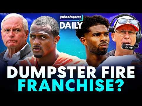 'The Browns is the Browns' - Deshaun & Haslam are laughing stock of NFL | Yahoo Sports Daily LIVE! 🔴