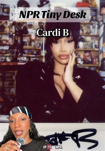 Cardi B performs her NPR's Tiny Desk Concert #Cardib #tinydesk #nprmusic #tinydeskconcert #cardibedit @npr_music