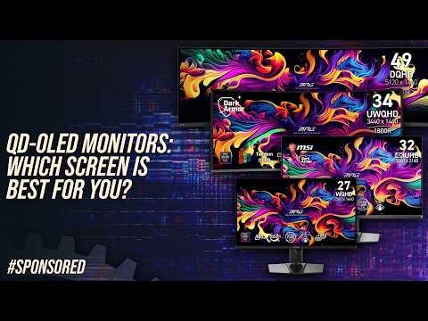 QD-OLED Monitors: The Best PC Upgrade - But Which Is Best For You? [Sponsored]