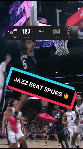 JAZZ BEAT SPURS: Thrilling NBA Victory Highlights