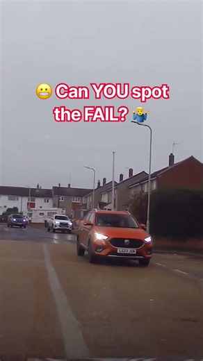 Spot the Real Driving Test Fail! #drivingtest #fail #spotthefault #shorts