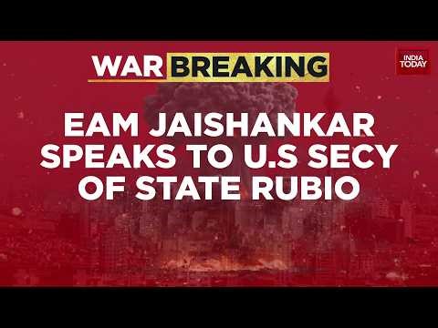 Breaking News: EAM S Jaishankar Holds Talks With US Secretary Marco Rubio On West Asia Crisis Impact