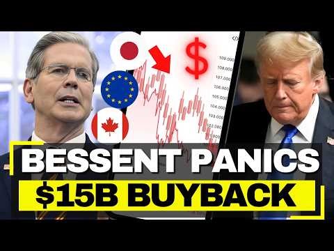 Japan DUMPS $2.2T US Treasuries as Market COLLAPSES - Bessent PANICS With $15B Buyback