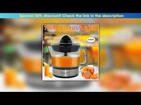 First Look Portable Electric Juicer Wireless Orange Juicer USB Rechargeable Lemon Squeezer Electric