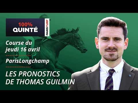 Pronostics Quinté PMU - 100% Quinté du Jeudi 16 avril à ParisLongchamp