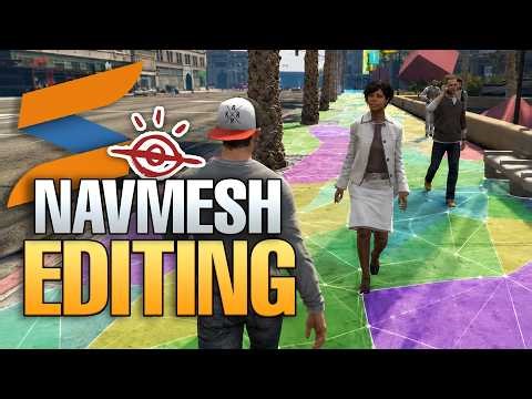 GTA V FiveM Navmesh Editing Tutorial | CodeWalker + Blender Sollumz Guide