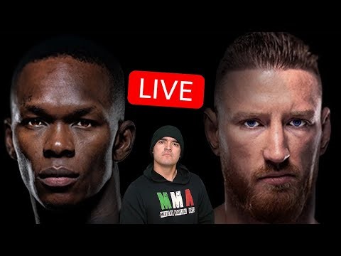 Pyfer vs Adesanya FIGHT NIGHT Live Stream Companion
