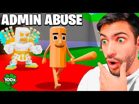 SURPRISE ADMIN ABUSE #3 + NEW UPDATE in Steal the Brainrot! (Fortnite)