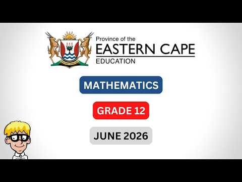 Grade 12 Maths June Paper 1