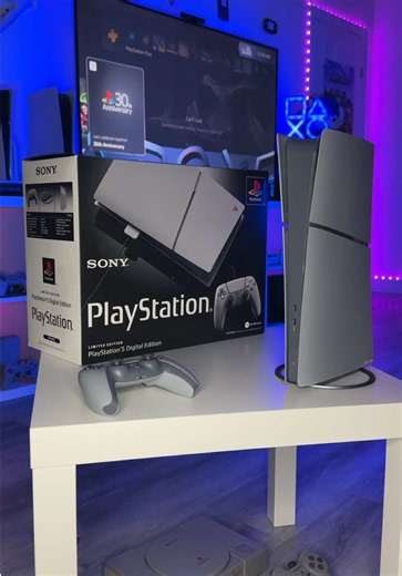 Sony PlayStation 5 Slim 30th Anniversary Limited Edition Unboxing