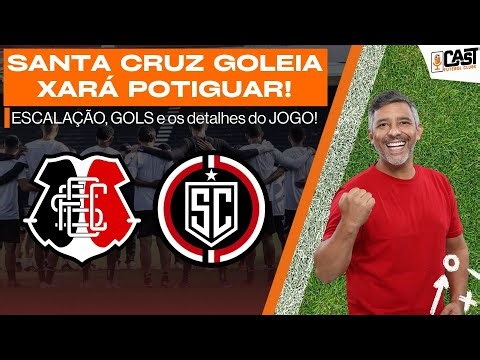 SANTA CRUZ GOLEIA EM JOGO-TREINO NO ARRUDA! TRICOLOR VENCE O XARÁ POTIGUAR! CAST FC!