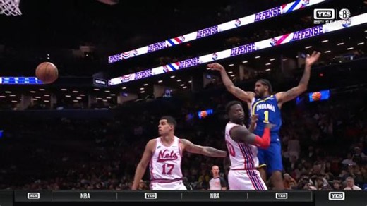 Kelly Oubre Jr. throws down big flush vs. Brooklyn Nets