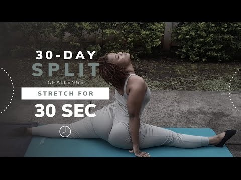 Day 19/30-Day Split Challenge | Stretching to Flexibility 