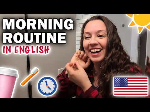 My Morning Routine: English Vocabulary Lesson