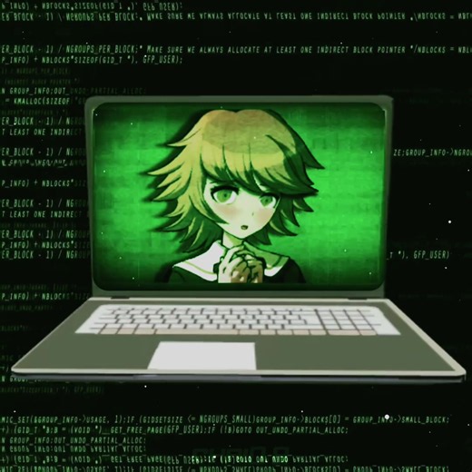 Danganronpa Chihiro Fujisaki animation edit