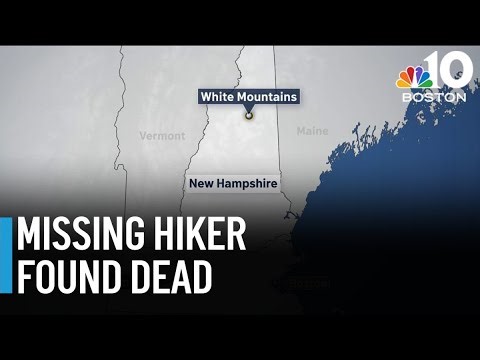 Missing Mass. hiker found dead in NH's White Mountains