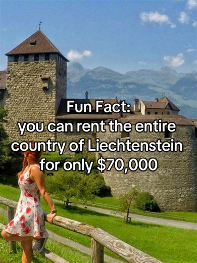 Liechtenstein for Rent: 2011 Offer to Rent the Whole Country
