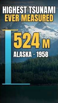 5 Highest Tsunamis Ever Measured in the Sea (No. 2 Struck Alaska in 2025)final