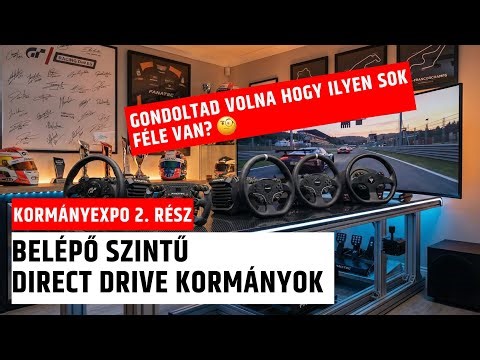 Belépő szintű DIRECT DRIVE KORMÁNYOK | Mik kaphatóak jelenleg a piacon? Kormányexpo: 2. rész