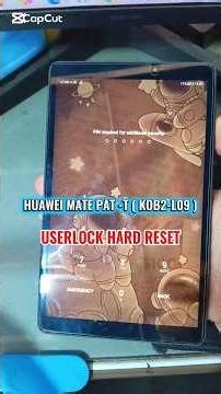 Huawei MatePad T User Lock & Password Reset | Hard Reset Tutorial 2024 (100% Done) #foryou #shorts