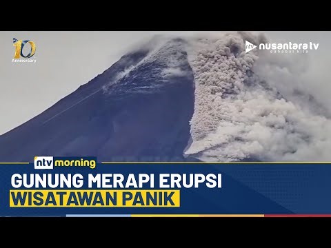 [LIVE] Gunung Merapi Erupsi, Wisatawan Panik | NTV MORNING