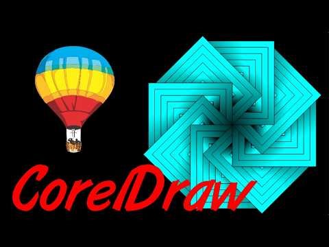 Corel Draw Tips & Tricks Start with a Square and blend and Rotate
