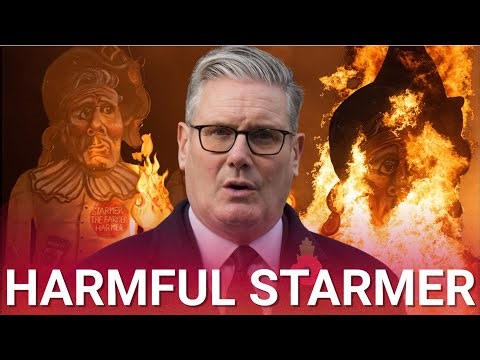 Keir Starmer effigy burns as he faces tremendous backlash for state of UK