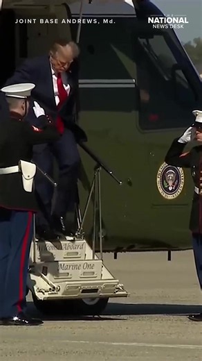 President Donald Trump departed from Joint Base Andrews, Maryland, en route to San Antonio, Texas, to participate in a midterm rally. Read more Trump news from the link in bio.