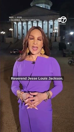 Rev. Jesse Jackson's family speaks with ABC7 in South Carolina before services continue