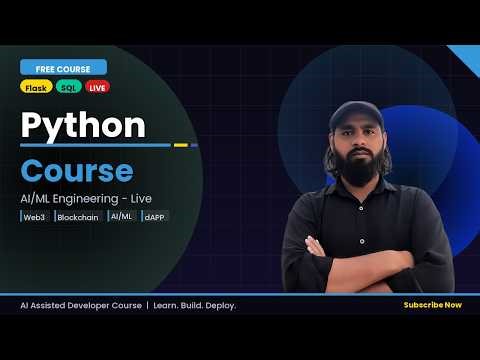 Python Full Course for Beginners 2026 🚀 | Learn Python from Scratch to Advanced | Hindi