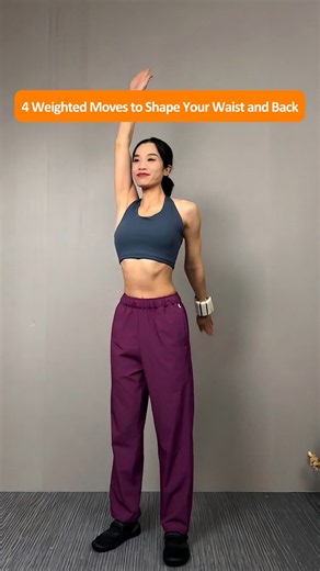 4 Weighted Moves to Tone Your Arms, Define Your Waist and Build a Stronger, Upright Back