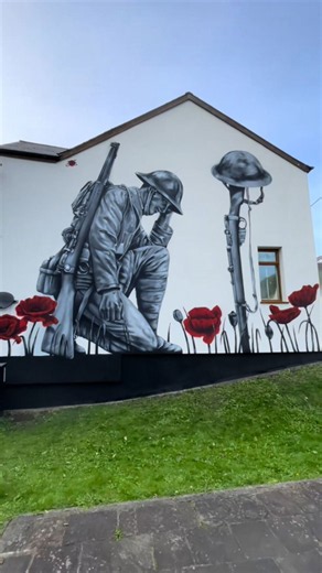 Honoring The Fallen Through Abertillery Memorial Artwork