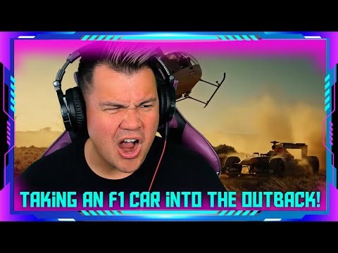 RACING A PLANE! Reaction to "Taking an F1 Car into the Australian Outback" | THE WOLF HUNTERZ Jon